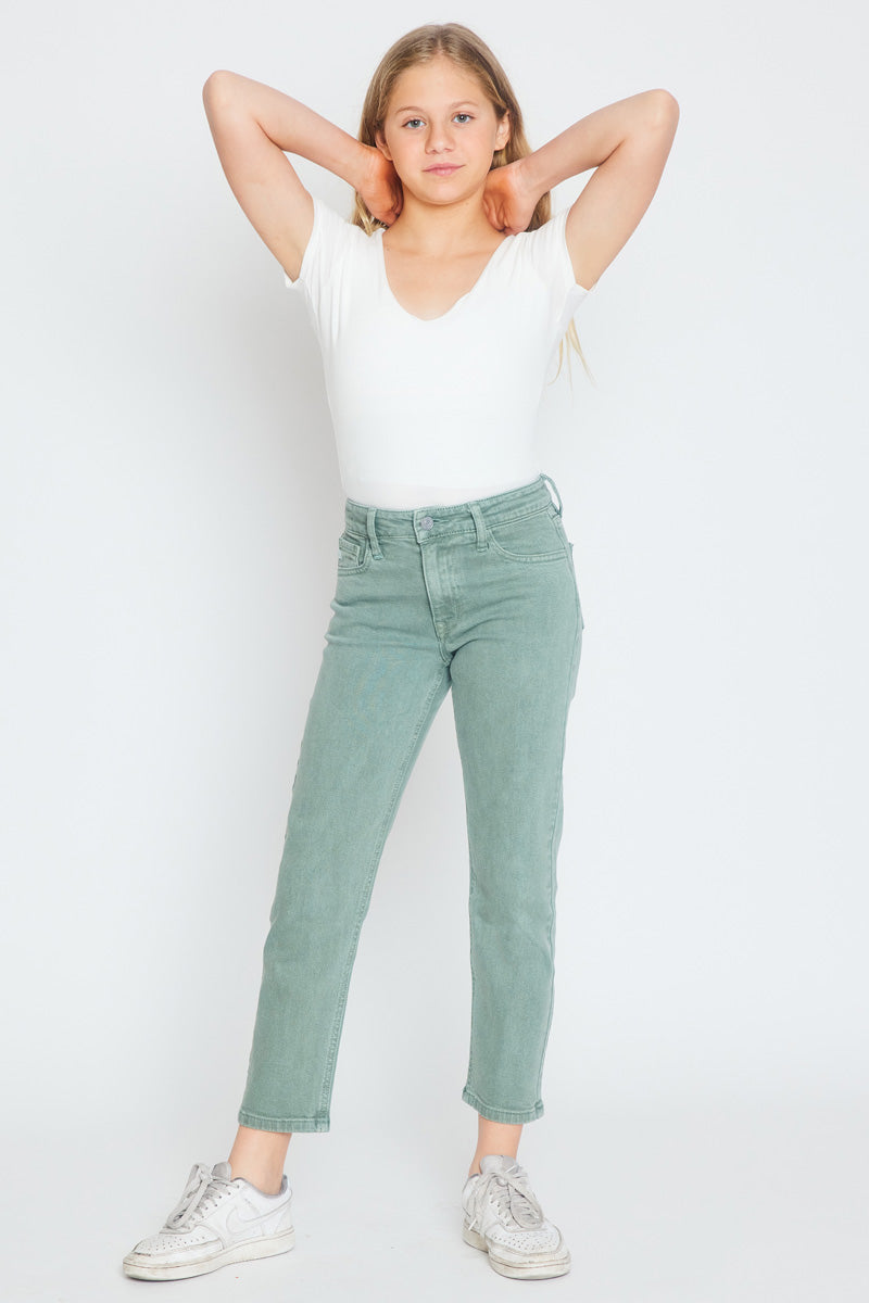 Uniqua Ultra High Rise 90's Straight Kid Jeans - Official Kancan USA