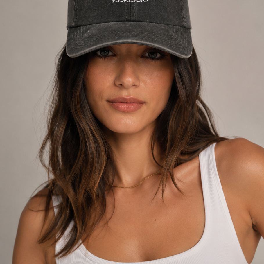 Kancan Garment Washed Cap