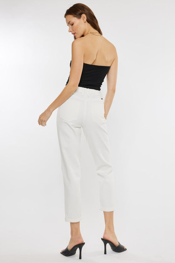 Irelia Ultra High Rise Mom Jeans - Official Kancan USA