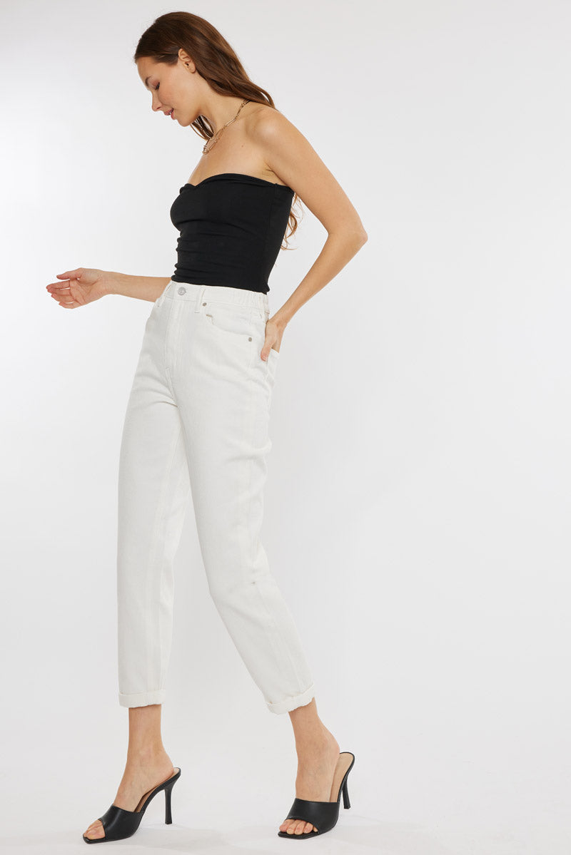 Irelia Ultra High Rise Mom Jeans - Official Kancan USA