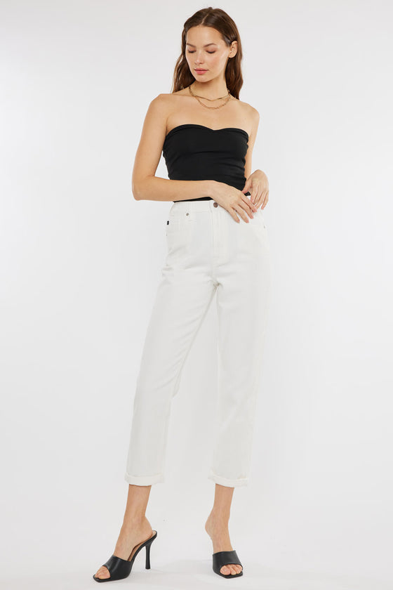 Irelia Ultra High Rise Mom Jeans - Official Kancan USA