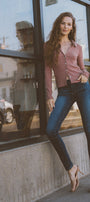 Francesca Mid Rise Super Skinny Jeans - Official Kancan USA