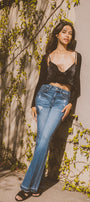 Clemont High Rise Flare Jeans - Official Kancan USA