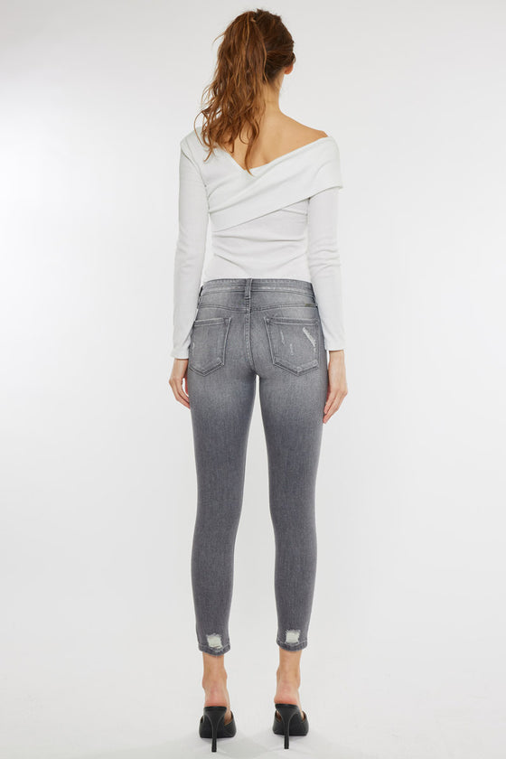 Brody Mid Rise Ankle Skinny Jeans - Official Kancan USA