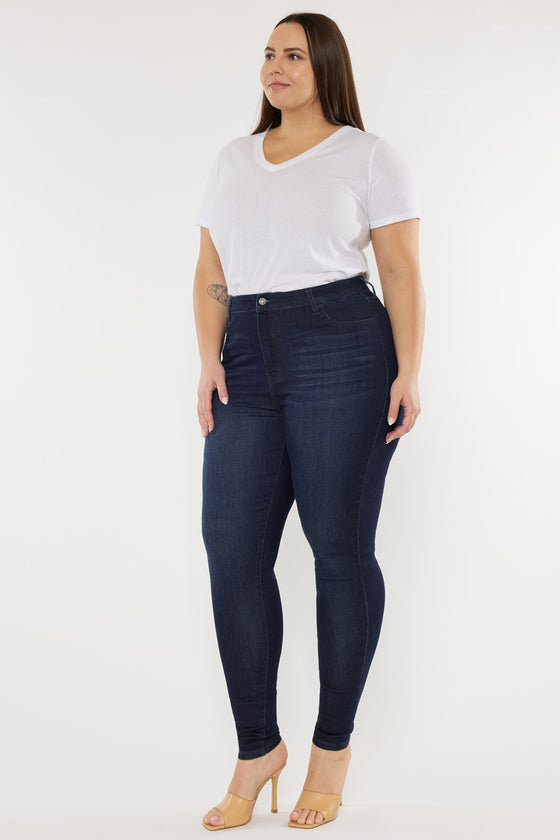 Bluebird High Rise Super Skinny Jeans (Plus Size) - Official Kancan USA