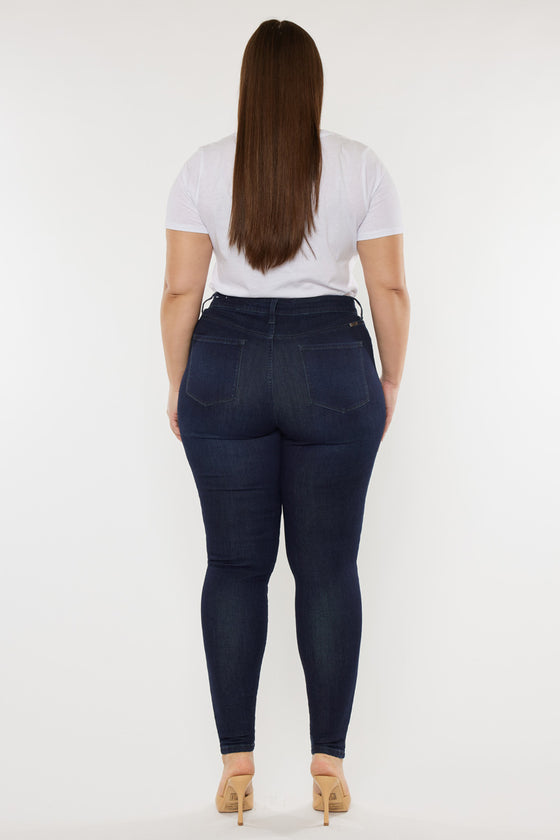 Bluebird High Rise Super Skinny Jeans (Plus Size) - Official Kancan USA