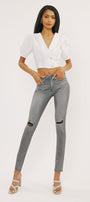 Logan Mid Rise Super Skinny - Official Kancan USA