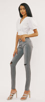 Logan Mid Rise Super Skinny - Official Kancan USA