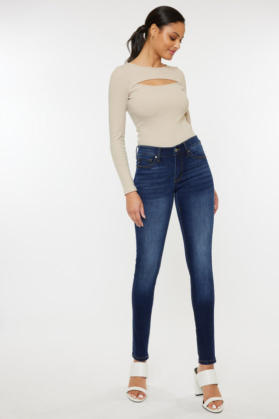 Madison Mid Rise Super Skinny - Official Kancan USA