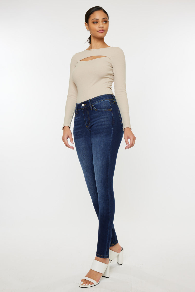 Madison Mid Rise Super Skinny - Official Kancan USA