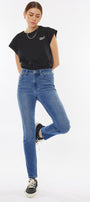 Jovi High Rise Cigarette Leg Jeans - Official Kancan USA