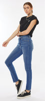 Jovi High Rise Cigarette Leg Jeans - Official Kancan USA