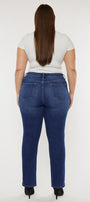 Alannah High Rise Slim Straight Jeans (Plus Size) - Official Kancan USA