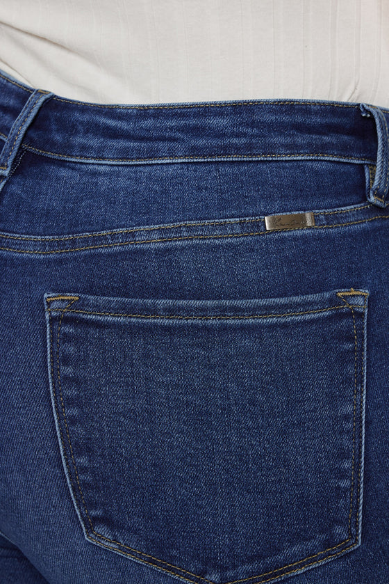 Alannah High Rise Slim Straight Jeans (Plus Size) - Official Kancan USA