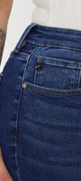Alannah High Rise Slim Straight Jeans (Plus Size) - Official Kancan USA