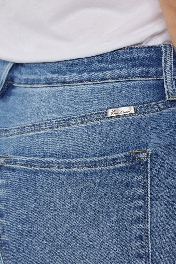 Alannah High Rise Slim Straight Jeans (Plus Size) - Official Kancan USA