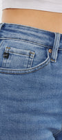 Adaline High Rise Slim Straight Jeans - Official Kancan USA