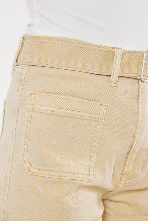 Emerson Ultra High Rise Belted Shorts - Official Kancan USA