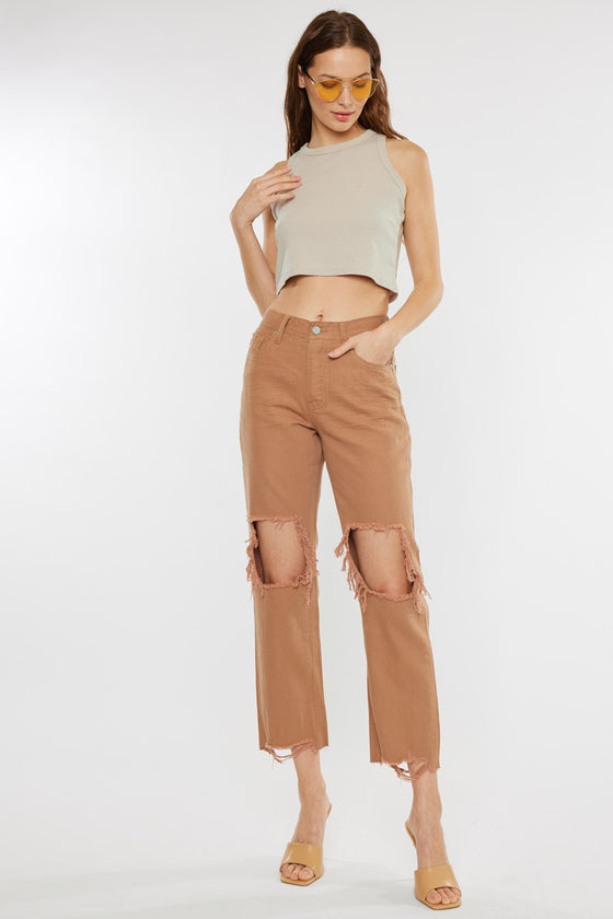 Blakely High Rise Straight Leg Jeans - Official Kancan USA
