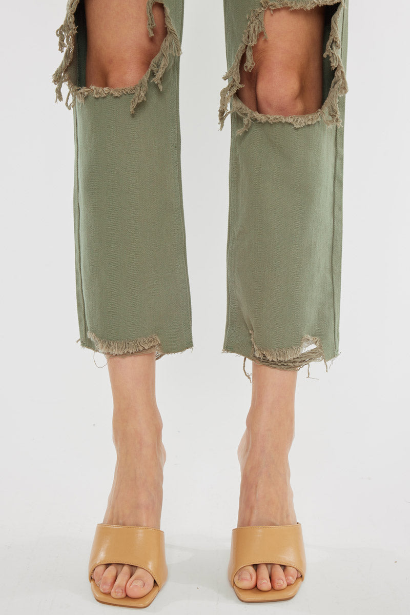 Blakely High Rise Straight Leg Jeans - Official Kancan USA
