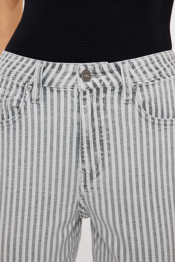 Kristin High Rise Slim Straight Jeans - Official Kancan USA