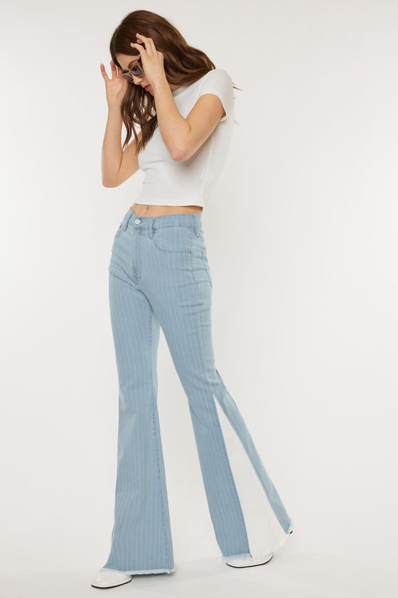 Shannon High Rise Super Flare Jeans - Official Kancan USA
