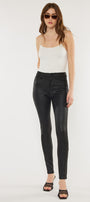 Carly Ultra High Rise Faux Leather Super Skinny Pants - Official Kancan USA