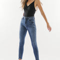 Hannah High Rise Ankle Skinny Jeans - Official Kancan USA