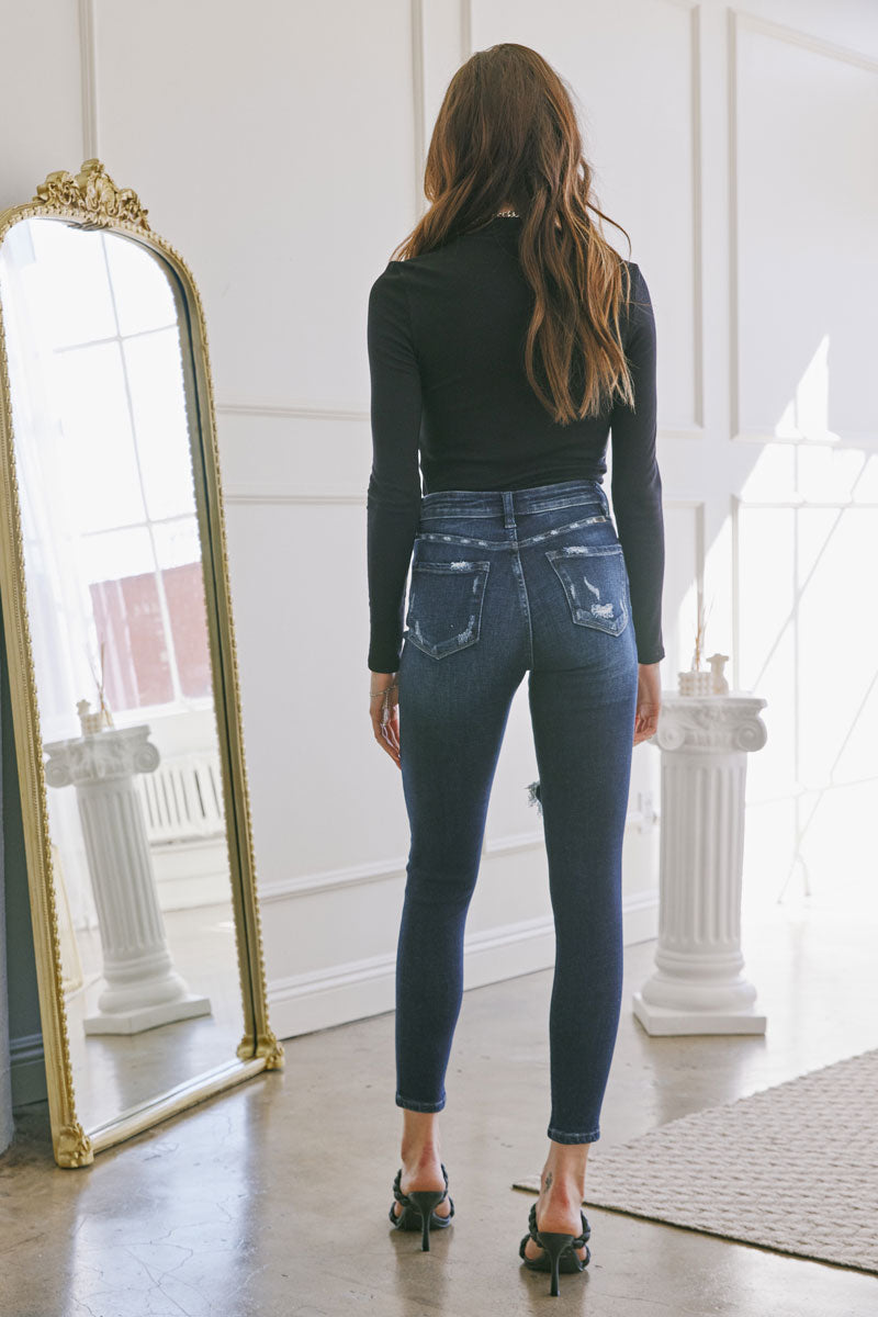 Rayonna High Rise Super Skinny Jeans - Official Kancan USA