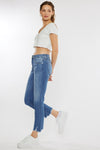 Danielle High Rise Straight Fit Jeans - Official Kancan USA