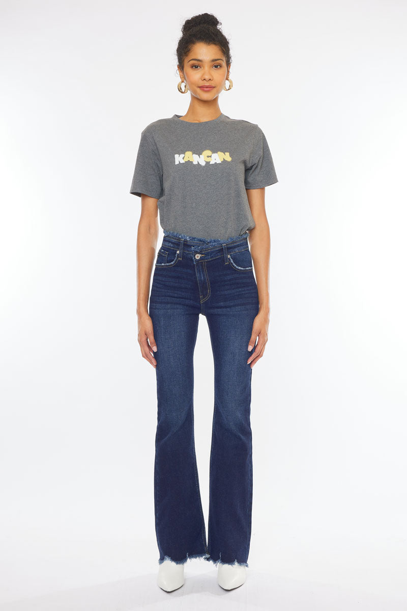 Carter High Rise Flare Jeans(needs price) - Official Kancan USA