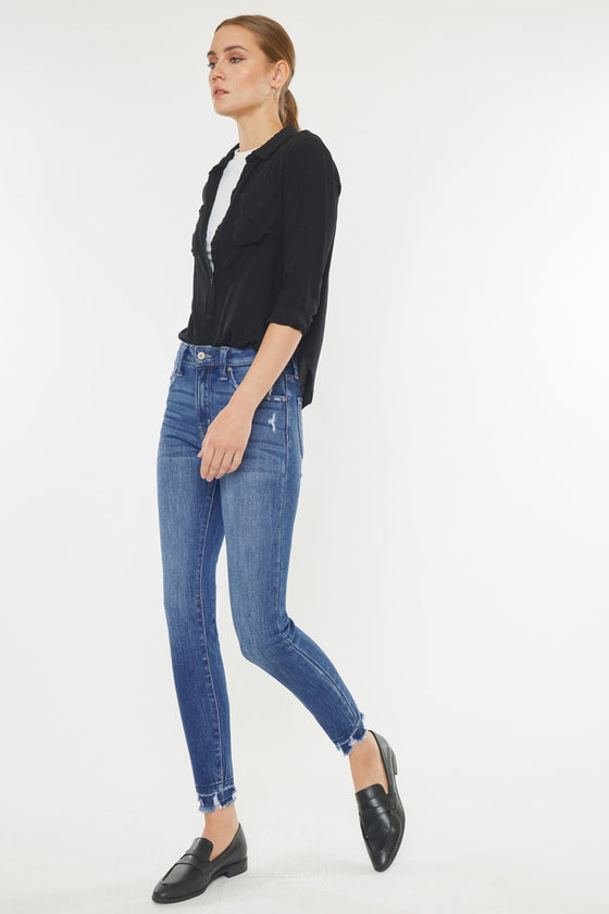 Kaleen High Rise Ankle Skinny Jeans - Official Kancan USA