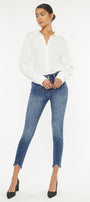 Torrance High Rise Ankle Skinny Jeans - Official Kancan USA