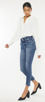 Torrance High Rise Ankle Skinny Jeans - Official Kancan USA