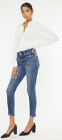 Torrance High Rise Ankle Skinny Jeans - Official Kancan USA