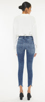 Torrance High Rise Ankle Skinny Jeans - Official Kancan USA