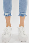 Thomasin High Rise Cropped Skinny Jeans - Official Kancan USA