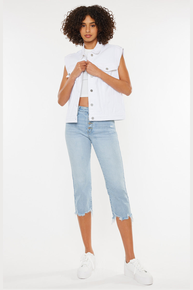 Celene High Rise Capris Official Kancan USA
