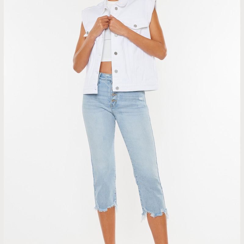 Celene High Rise Capri Shorts - Official Kancan USA