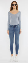 Maribelle Mid Rise Ankle Skinny Jeans - Official Kancan USA