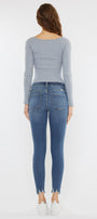 Maribelle Mid Rise Ankle Skinny Jeans - Official Kancan USA