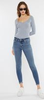 Maribelle Mid Rise Ankle Skinny Jeans - Official Kancan USA