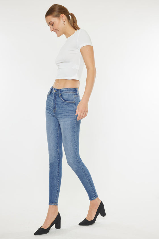Kristen High Rise Ankle Skinny Jeans - Official Kancan USA