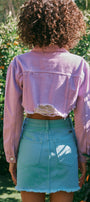 Paradise Color Block Mini Skirt - Official Kancan USA