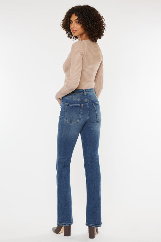 Zina High Rise Vintage Bootcut Jeans - Official Kancan USA