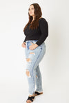 Juliet High Rise Mom Jeans - Plus - Official Kancan USA
