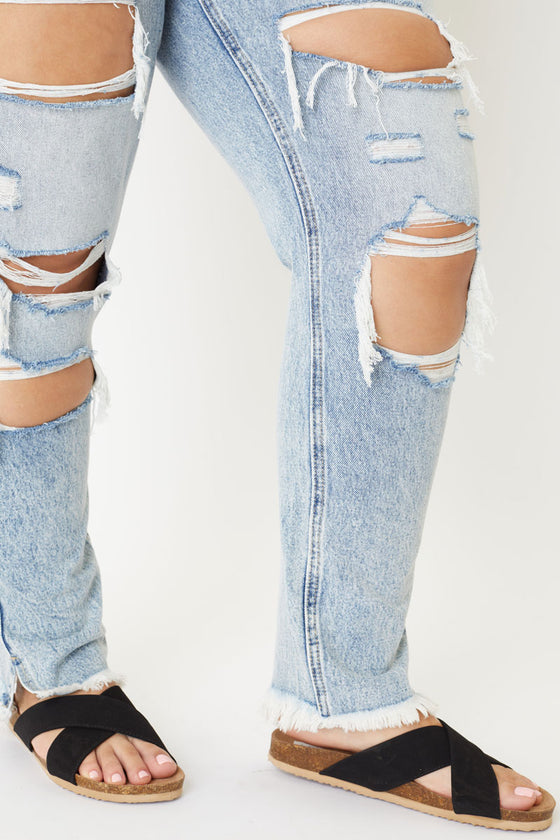 Juliet High Rise Mom Jeans - Plus - Official Kancan USA
