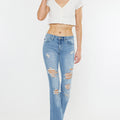 Tara Mid Rise Flare Jeans - Official Kancan USA