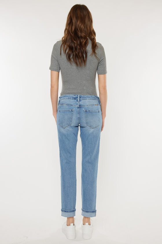 Yasmin Maternity Boyfriend Jeans - Official Kancan USA