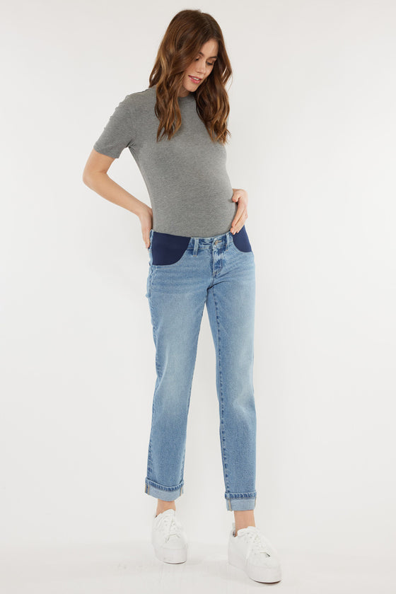 Yasmin Maternity Boyfriend Jeans - Official Kancan USA